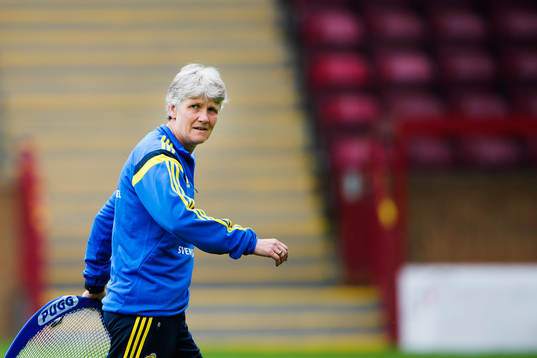 Sveriges förbundskapten Pia Sundhage