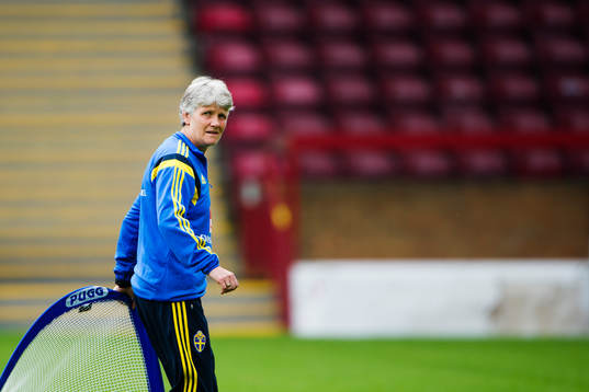 Sveriges förbundskapten Pia Sundhage