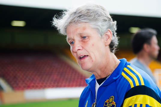 Sveriges förbundskapten Pia Sundhage