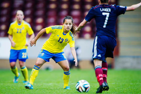 Sveriges Malin Diaz