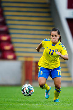 Sveriges Malin Diaz