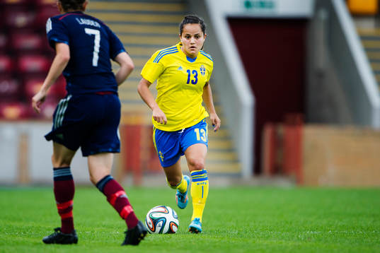 Sveriges Malin Diaz