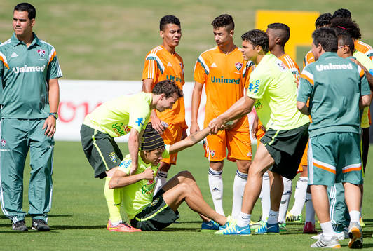 Neymar och Thiago Silva
