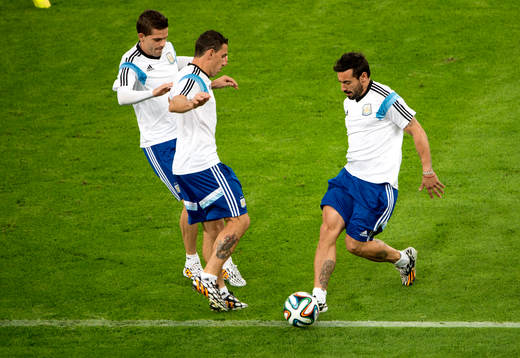 Argentinas Ezequiel Lavezzi