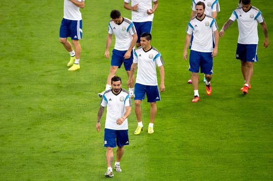 Argentinas Ezequiel Lavezzi