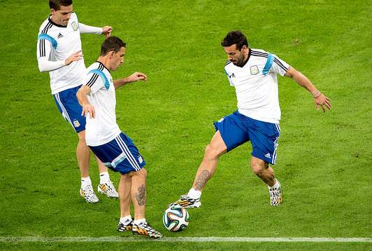 Argentinas Ezequiel Lavezzi