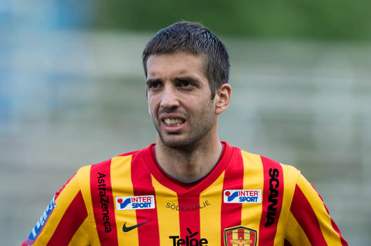 Porträtt på Syrianskas Uros Delic