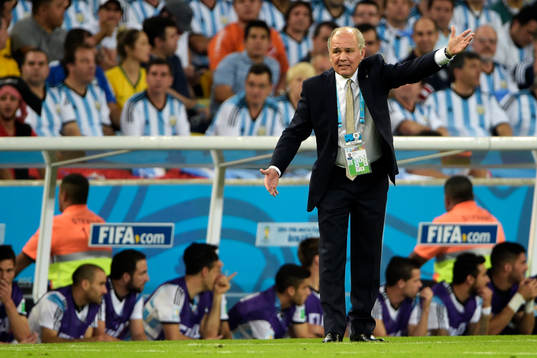 Argentinas tränare Alejandro Sabella