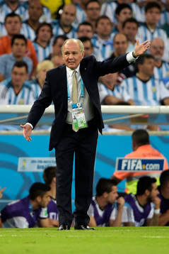 Argentinas tränare Alejandro Sabella