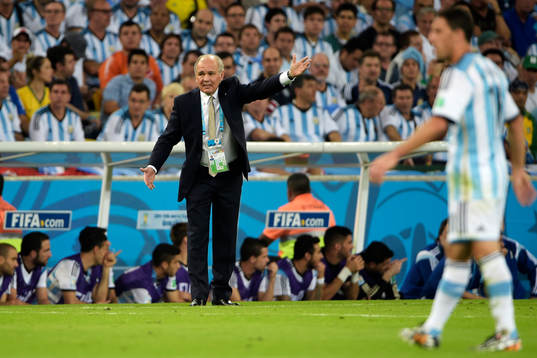 Argentinas tränare Alejandro Sabella
