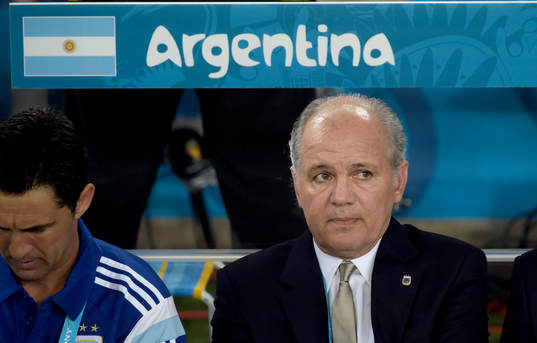 Argentinas tränare Alejandro Sabella