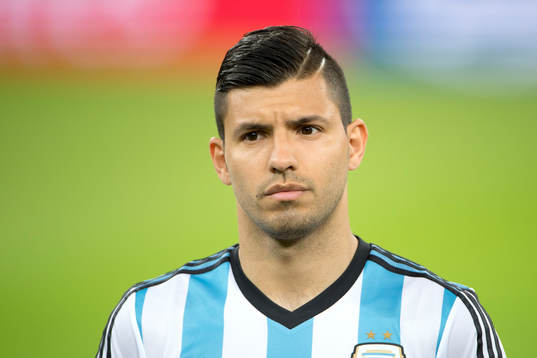 Argentinas Sergio Aguero