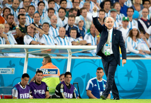 Argentinas tränare Alejandro Sabella