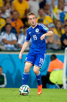 Bosniens Edin Visca