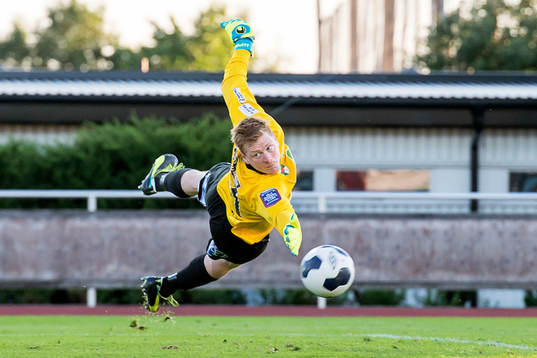 under fotbollsmatchen i Superettan mellan Varberg och