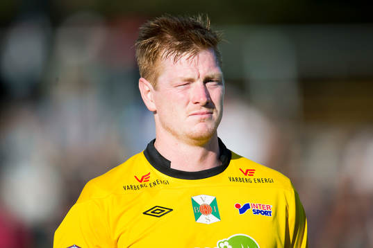Varbergs målvakt Joakim Wulff