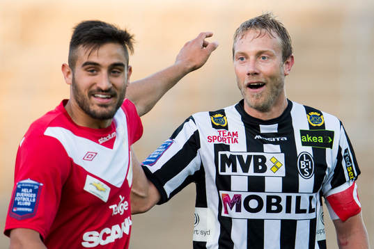 Assyriskas Sotiris Papagiannopoulos och Landskronas Johnny