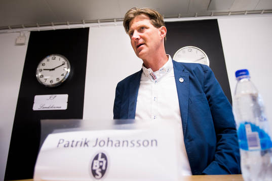 Landskronas tränare Patrik Johansson