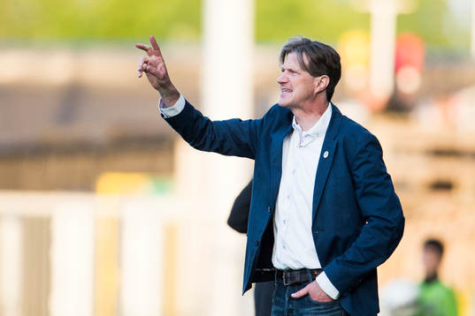 Landskronas tränare Patrik Johansson