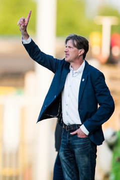 Landskronas tränare Patrik Johansson