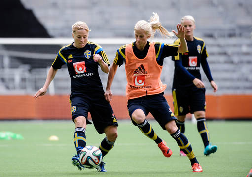 Annica Svensson, Sofia Jakonbsson och Nilla Fischer