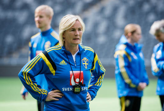 Sveriges assisterande förbundskapten Lilie Persson