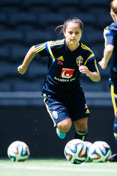 Sveriges Malin Diaz