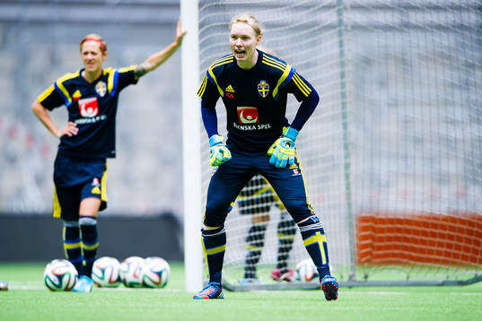 Sveriges målvakt Hedvig Lindahl