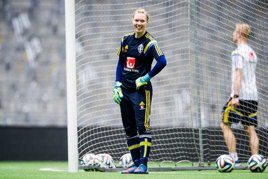 Sveriges målvakt Hedvig Lindahl