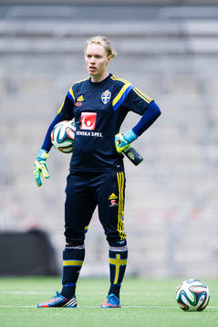 Sveriges målvakt Hedvig Lindahl