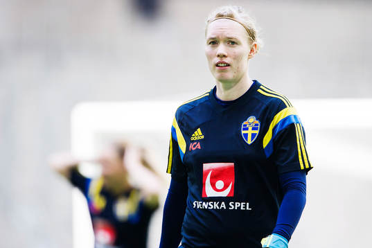 Sveriges målvakt Hedvig Lindahl