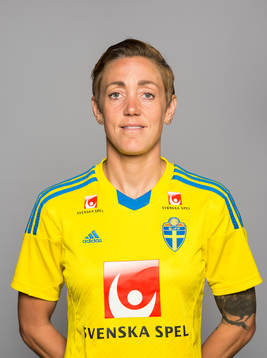 Sveriges damfotbollandslags Therese Sjögran