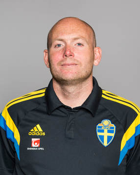 Sveriges damfotbollandslags analytiker Andreas Karlsson