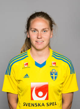 Sveriges damfotbollandslags Lisa Dahlkvist