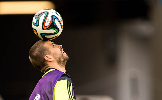 Spaniens Gerard Pique