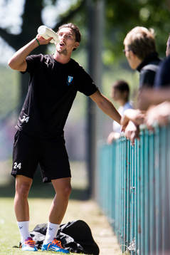 Före detta Malmö FF spelaren Agon Mehmeti deltar