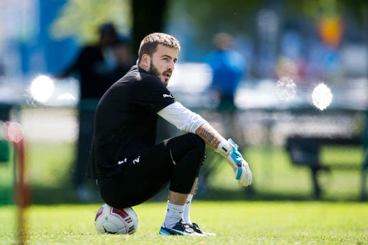 Malmö FFs målvakt Zlatan Azinovic
