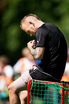 Malmö FFs Magnus Eriksson med skadat lår