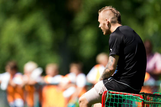 Malmö FFs Magnus Eriksson med skadat lår