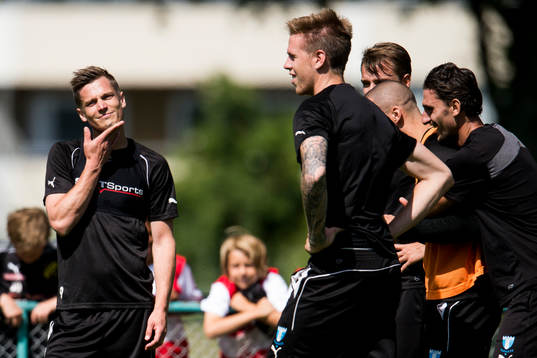 Malmö FFs Markus Rosenberg (tv)