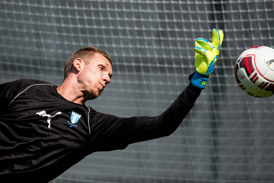 Malmö FFs målvakt Robin Olsen