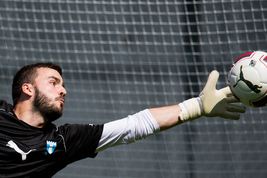Malmö FFs målvakt Zlatan Azinovic