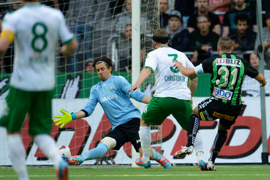 GAIS Shkelqim Krasniqi gör 0-2