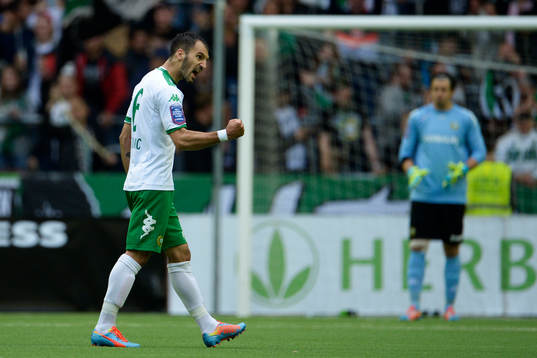 Hammarbys Marko Mihajlovic jublar