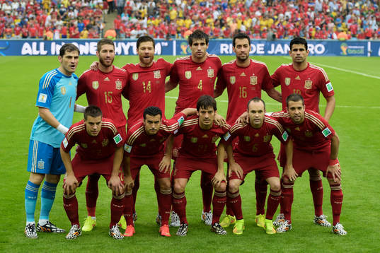 Spaniens startelva