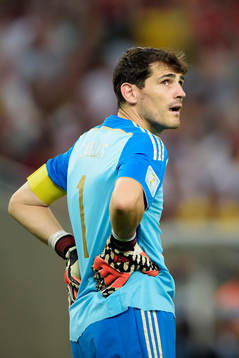 Spaniens målvakt Iker Casillas