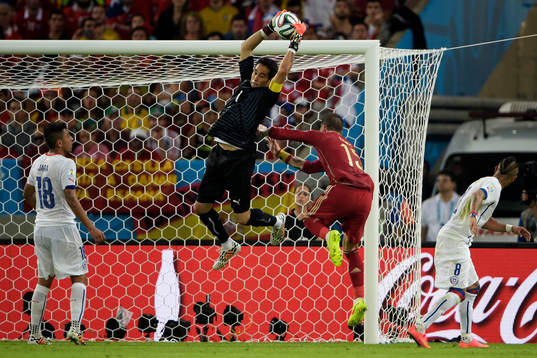 Chiles målvakt Claudio Bravo