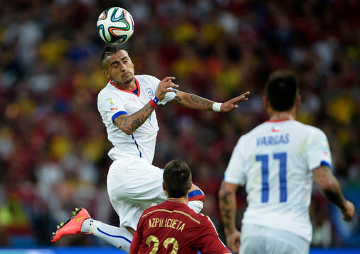 Chiles Arturo Vidal
