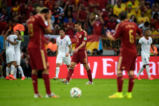Spaniens Cesar Azpilicueta deppar