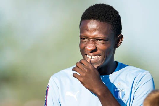 Malmö FFs provspelare Osseynou Ndiaye